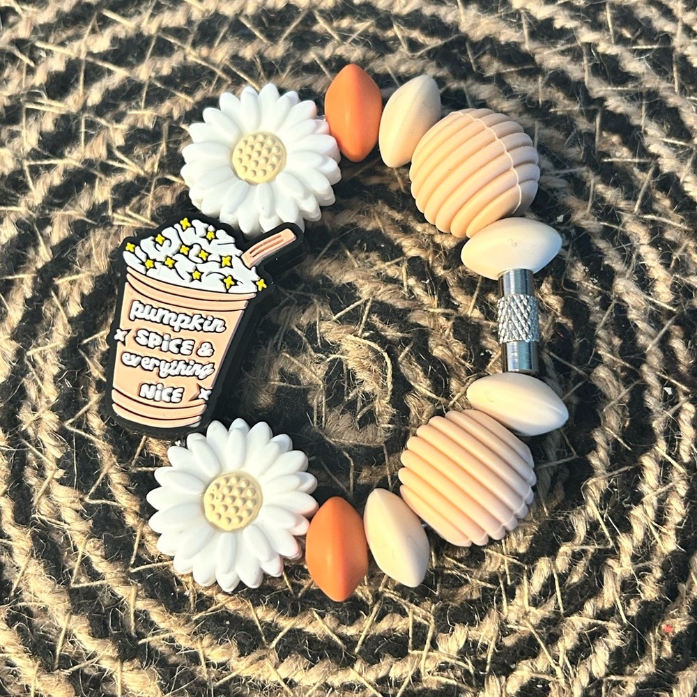 Pumpkin Spice Latte Tumbler Charm